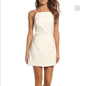 French Connection Whisper Light Square Neck Dress
